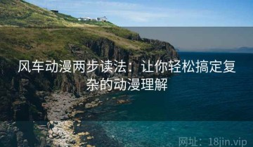 风车动漫两步读法：让你轻松搞定复杂的动漫理解